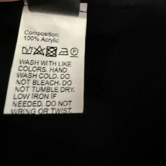 Retro Boho Floral Patched Drop Shoulder Open front Sweater Cardigan - NWOT - Picture 16 of 16